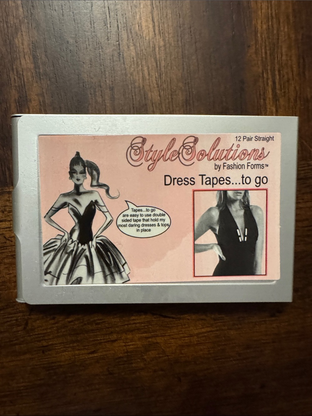 Fashion Forms Dress Tapes to Go - Pink and Black